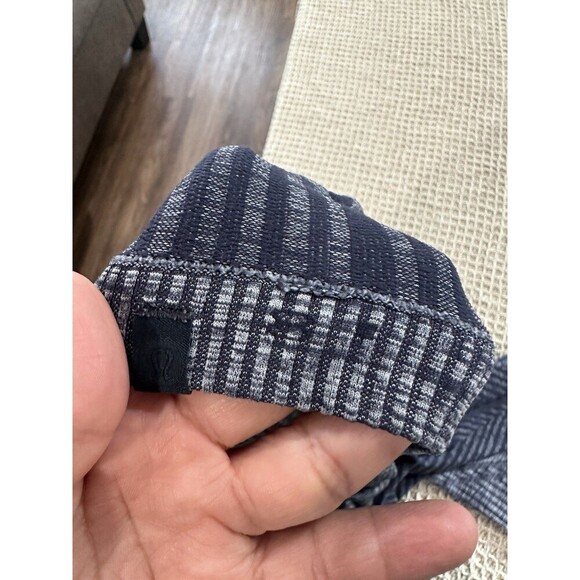 Lululemon Rest Less Pullover In Heathered Cadet Blue Size 8 - Picture 8 of 8